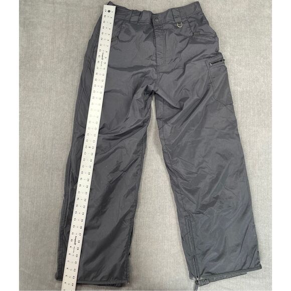 Airwalk Snow Pants Mens L‎ Black Waterproof Nylon Ski Cold Outdoor Snowboarding - Picture 5 of 11